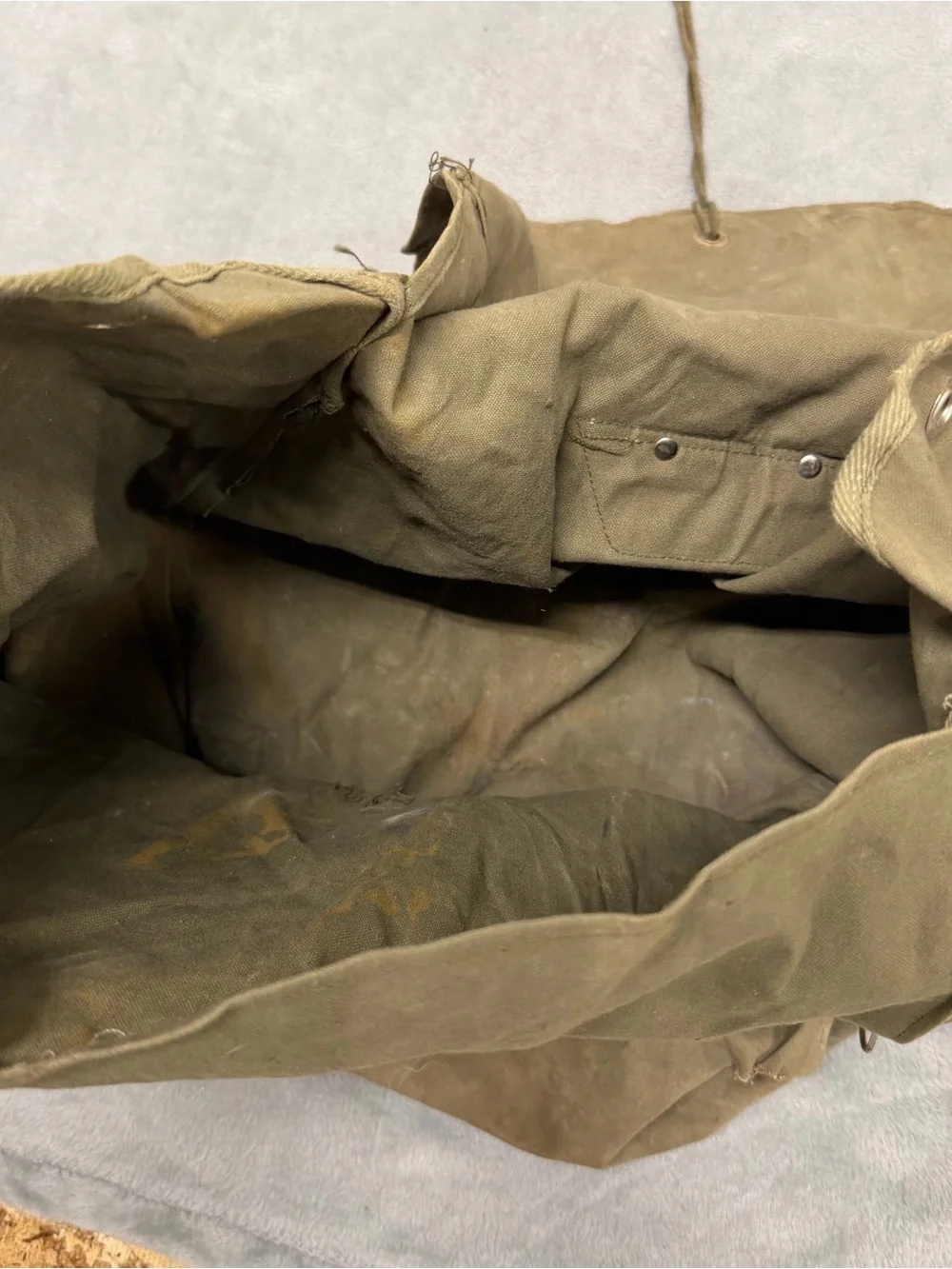 Vintage Military Style Backpack Outdoor Pack Made Japan Official Trail Camper
